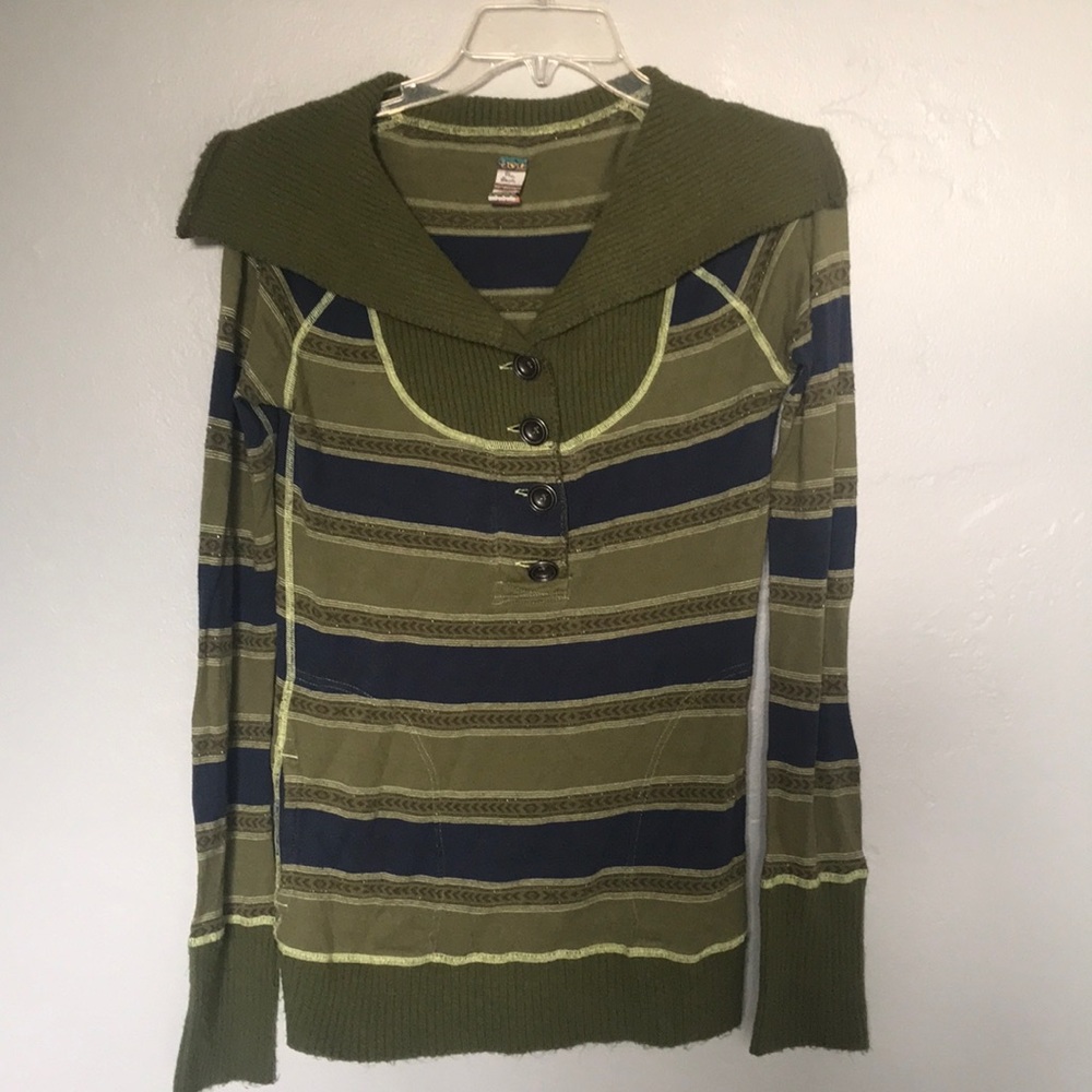 Free People Long Sleeve Top